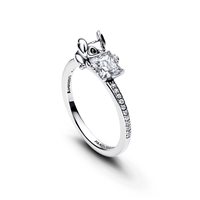 Anello Pandora Donna in Argento Cubic Zirconia 193740C01-54 - 193740C01-54